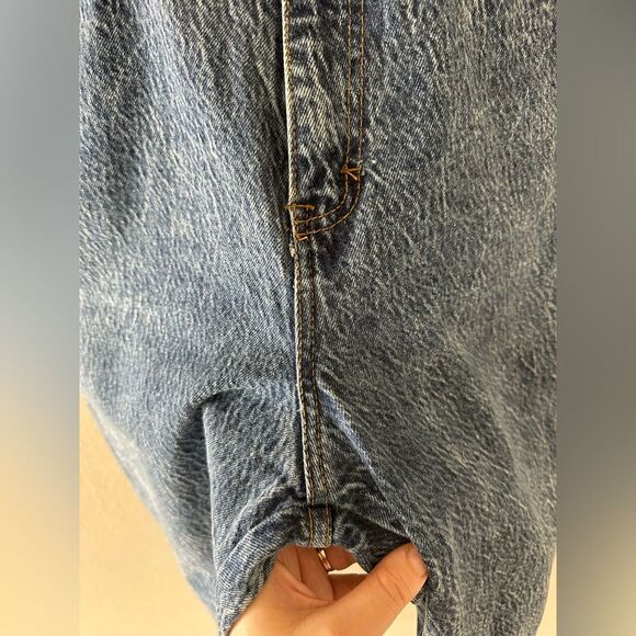 Vintage 80s Stefano Women’s Slim Straight High Waist Acid Wash Jeans - Picture 4 of 7